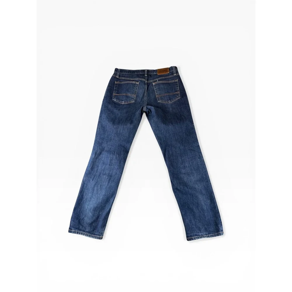 Tommy Hilfiger‎ Denim Mens Straight Leg Dark Wash Jeans 30x30 Stretch Blue